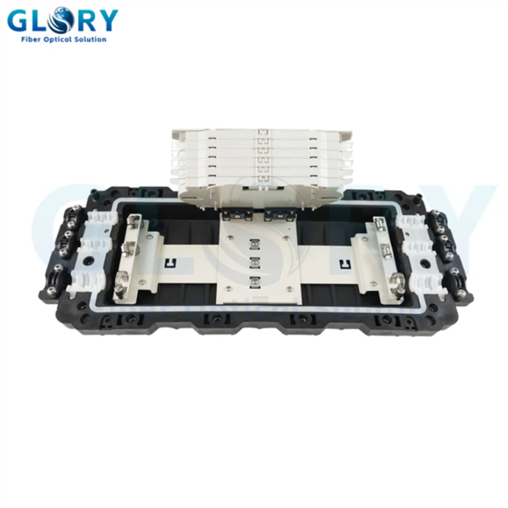 Luftfibersplejsningskabinet