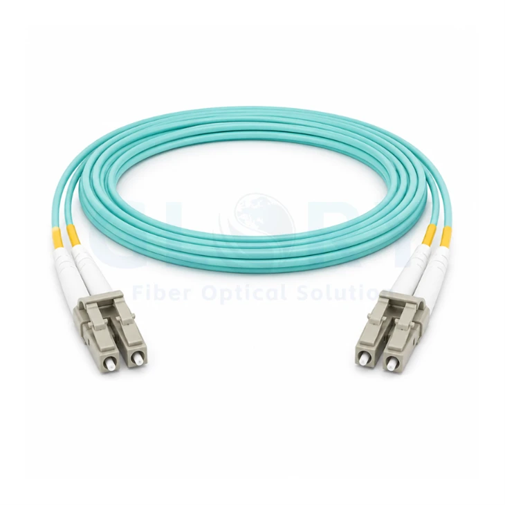 LC UPC Til LC UPC Kort Boot Duplex OM3 Fiber Patch-kabel