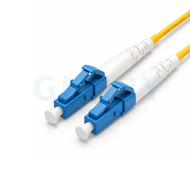 LC UPC To LC UPC Simplex OS2 Fiber Patch Cable factory
